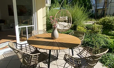 Die sonnige Süd-Terrasse