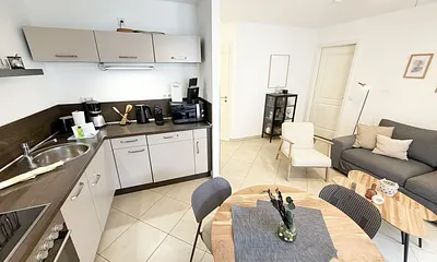 Haus Meeresblick A 1.26 Seegeflüster - Ess-und Küchenbereich
