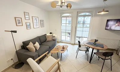 Haus Meeresblick A 1.26 Seegeflüster - Wohnzimmer