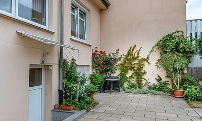 Eingang zur Ferienwohnung 1