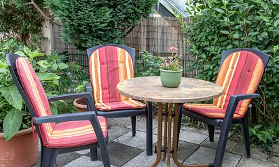 Terasse für Ferienwohnung 2