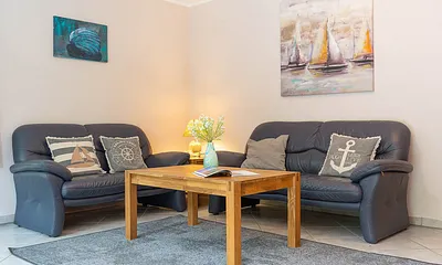 Der gemütliche Sitzbereich