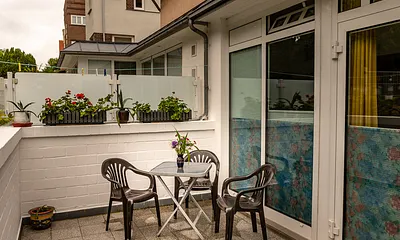 Terasse - Ferienwohnung 3