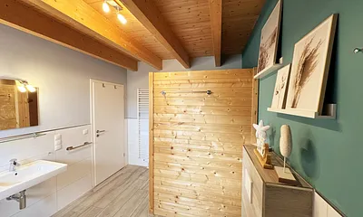 Ferienhaus Ilsebill - großzügiges Bad