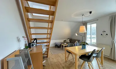 großer Wohn-/ und Essbereich