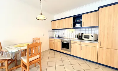 Wohnbereich mit Küche