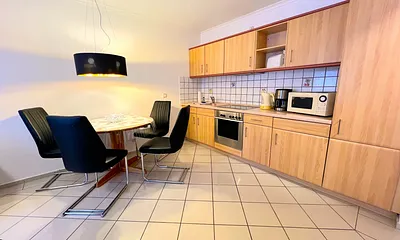 Wohnbereich mit Küche