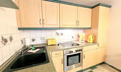 Wohnbereich mit Küche