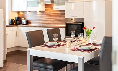 großzügiger Essbereich