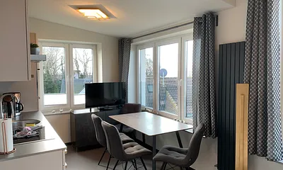 Villa Kehrwieder Ostseebad Göhren, 3-Zimmer-Ferienwohnung (FeWo 3 Meerblick)