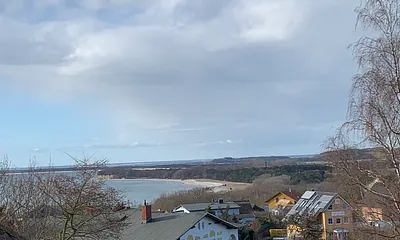 Blick auf den Südstrand von Göhren