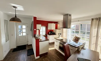 komfortabler Küchenbereich