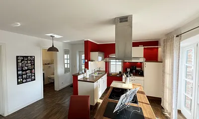 Blick in den Kochbereich