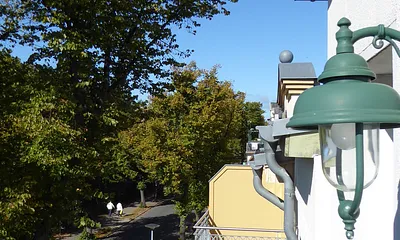 FW2, Balkon, Richtung Kurpark 