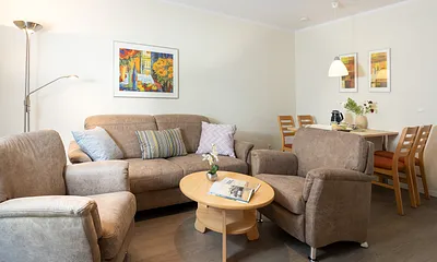 Wohnzimmer mit Essplatz