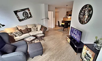 großzügiger Wohn- und Essbereich