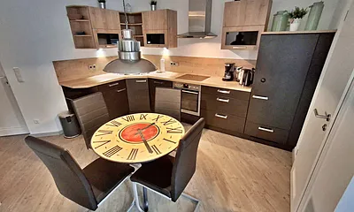 Essbereich und Küche