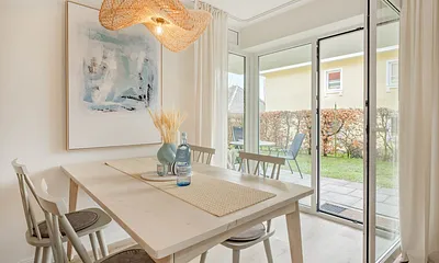 Esstisch im Wohnbereich