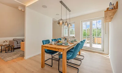 Wohnbereich mit separaten Essbereich