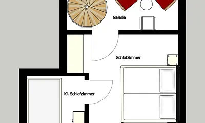 Grundriss 2. Etage
