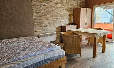 Blick in Richtung Terrasse