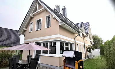 Haus Strandburg mit Terrasse
