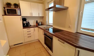 voll ausgestattete Küche