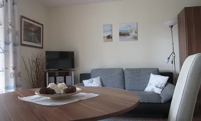 Haus "Am Badesteig ", 1-Zimmer-Ferienwohnung (Seepferdchen)