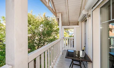 Balkon mit Meerblick