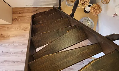 Raumspartreppe von oben