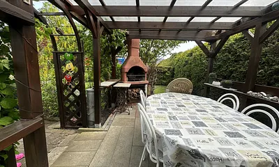 überdachter Grillplatz