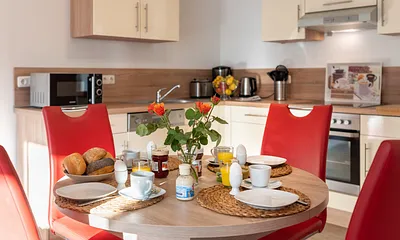 Küche mit Essbereich