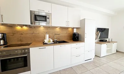 moderne Küchenzeile