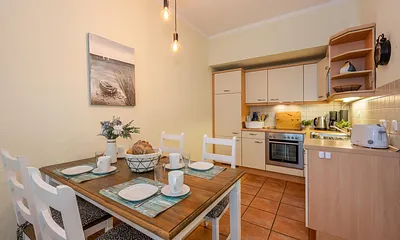 voll ausgestattete Küche