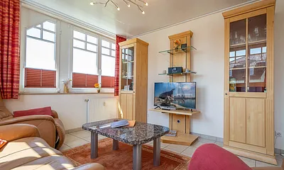 Der helle offene Wohnbereich