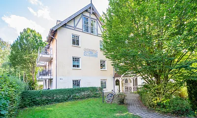 Das Haus Ostseewelle von außen