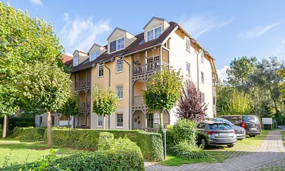 Das Haus Ostseewelle von außen