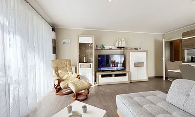 Wohnbereich mit Relax Sessel