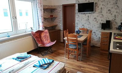 Haus Dünenmaus Seebad Ahlbeck, 1-Zimmer-Ferienwohnung (Ferienwohnung 1)