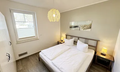 1.Schlafzimmer mit Doppelbett