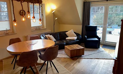 4Sterne Nichtraucher FEWO am Wald,150m zum Strand, 3-Zimmer-Ferienwohnung (Viktoria Wohnung 6)