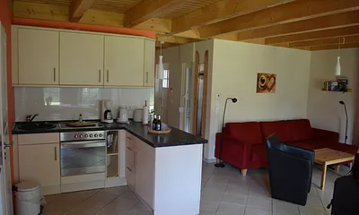 Wohnbereich mit Küche