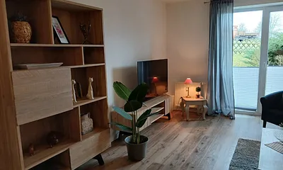 Schrankwand im Wohnzimmer