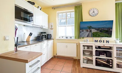 Die offene Küchenzeile