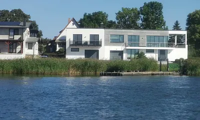 Blick auf die Ferienwohnung 