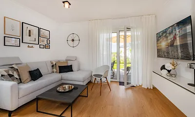 Domizil zum Lerchengrund, 3-Zimmer-Ferienwohnung (Lerchengrund 01)