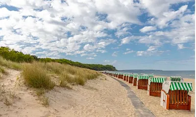 Der schöne Strand vor der Haustür