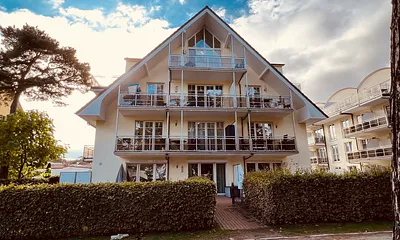 Hausansicht vom Kurpark