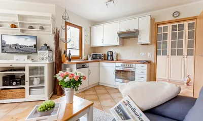 Offene Küche mit Geschirrspüler