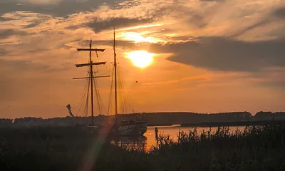 Herrliche Sonnenuntergänge